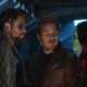 Thor meeting the Guardians was shot early on in production.